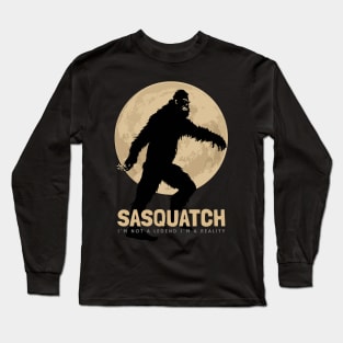 Sasquatch The Legend Cryptid from around the World Long Sleeve T-Shirt